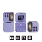 Folding Screen Dual Card Dual Standby 2G Mobile Phone - Image 8