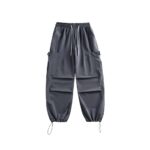 Casual Straight-leg Loose Cargo Pants Male - Image 2