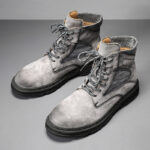Autumn And Winter Martin Boots New Men''s Shoes Trend Versatile British - Image 3