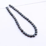 Crystal Agate Heart Shape Loose Bead Straight Hole Peach - Image 4