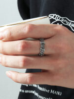 Vintage Irregular Ring Adjustable - Image 3