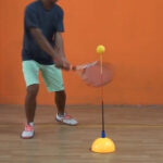 Portable Tennis Trainer Practice Rebound Training Tool - Image 2