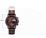 Fashion Chronograph Calendar Laser Watch - Image 3
