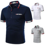 Men Polo Men Shirt Short Sleeve Polo Shirt - Image 2
