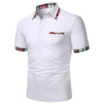 Men Polo Men Shirt Short Sleeve Polo Shirt - Image 5