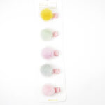 Children'S Hair Ball Hairpin Candy Color Mini Princess Hair Card Bangs Hair Accessories - Image 5