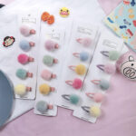 Children'S Hair Ball Hairpin Candy Color Mini Princess Hair Card Bangs Hair Accessories - Image 4