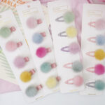 Children'S Hair Ball Hairpin Candy Color Mini Princess Hair Card Bangs Hair Accessories - Image 3