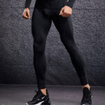 Men Compression Tight Leggings Running Pants Sports - Image 3