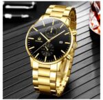 Fake Hree Eye Fashion Business Quartz Watch - Image 5