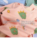 Children's Thermal Underwear Suit Fleece-lined Thickened - Image 4