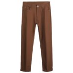 Straight Stretch Comfortable Trousers Mid-high Waist Pants - Image 3