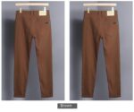 Straight Stretch Comfortable Trousers Mid-high Waist Pants - Image 7