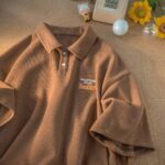 American Retro Polo Shirt Men's Short Sleeve - Image 3