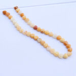 Crystal Agate Heart Shape Loose Bead Straight Hole Peach - Image 7