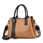 Soft Leather Large Capacity Women's Handbag Fashion Trendy One-shoulder Crossbody Bag - Image 4