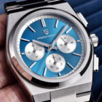 Mens Fashion Blue Quartz Waterproof Chronograph Watch - Image 5
