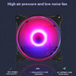 Desktop Computer RGB Mute Chassis Fan