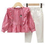 One-year-old Baby Girl Autumn Clothes Foreign Style Korean Baby Clothes - Image 4