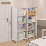 Dust-proof Wardrobe Household Bedroom Storage Cabinet Combination Locker Small Wardrobe Storage Rack - Image 4