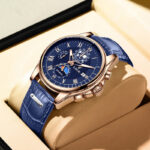 Men's Waterproof Luminous Multifunctional Chronograph Watch - Image 9