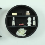 Crystal Shelf Wooden Moon Decoration Shelf - Image 6