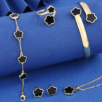 Lucky Five Petal Flower Five Leaves Flower Set - Image 10