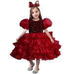 Kids Tutu Birthday Princess Party Dress - Image 5