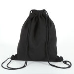 Pure Color Simple Blank Canvas Shoulder Bag Student Drawstring Backpack Drawstring Canvas Bag
