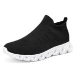 Casual Solid Color Flying Woven Sports Shoes Men Lightweight Breathable Mesh Shoes Summer Sneakers - Image 7