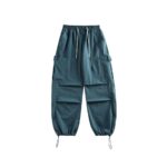 Casual Straight-leg Loose Cargo Pants Male - Image 5