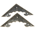 12PCS Antique Jewelry Box Corner Foot Wooden Case Corner Pro - Image 4