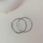 Gold Small Circle Fashion Exaggerated Earrings - Image 6