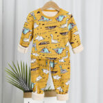 Children's Thermal Underwear Suit Fleece-lined Thickened - Image 9