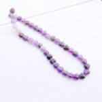 Crystal Agate Heart Shape Loose Bead Straight Hole Peach - Image 6