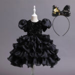 Kids Tutu Birthday Princess Party Dress - Image 3