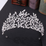 Vintage Rhinestone Headdress Crown Alloy Hair Accessories Stage Party Accessories - Image 9