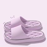 Non-slip Design Bathroom Slippers Home Summer Thick Sole Floor Bedroom House Shoes For Women Men - Image 6
