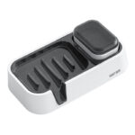 Soap Dish Punch-free Wall-mounted Double Layer - Image 6