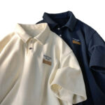 American Retro Polo Shirt Men's Short Sleeve - Image 6