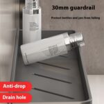 Punch-free Space Aluminum Wall-mounted Toilet Storage Rack - Image 3