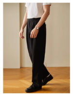 Elastic Straight Commuter Business Draped Casual Pants - Image 7