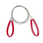 Outdoor Survival Hand Leather Case Steel Wire Life Saving Saw - Image 2