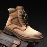Autumn And Winter Martin Boots New Men''s Shoes Trend Versatile British - Image 6