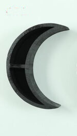 Crystal Shelf Wooden Moon Decoration Shelf - Image 3