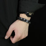Fashion Multi-layer Hand-woven Leather Bracelet - Image 3