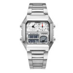 Dual Display Multifunctional Waterproof Alarm Clock Luminous Sports Chronographe Watch - Image 9