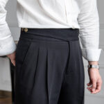 Commuter Gentry Personalized Suit Pants High Waist Straight - Image 3