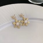 Series Of Christmas Earrings Santa Claus Niche Design - Image 7