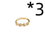 Nose Piercing Body Jewelry Ring Tiny Flower Helix - Image 6